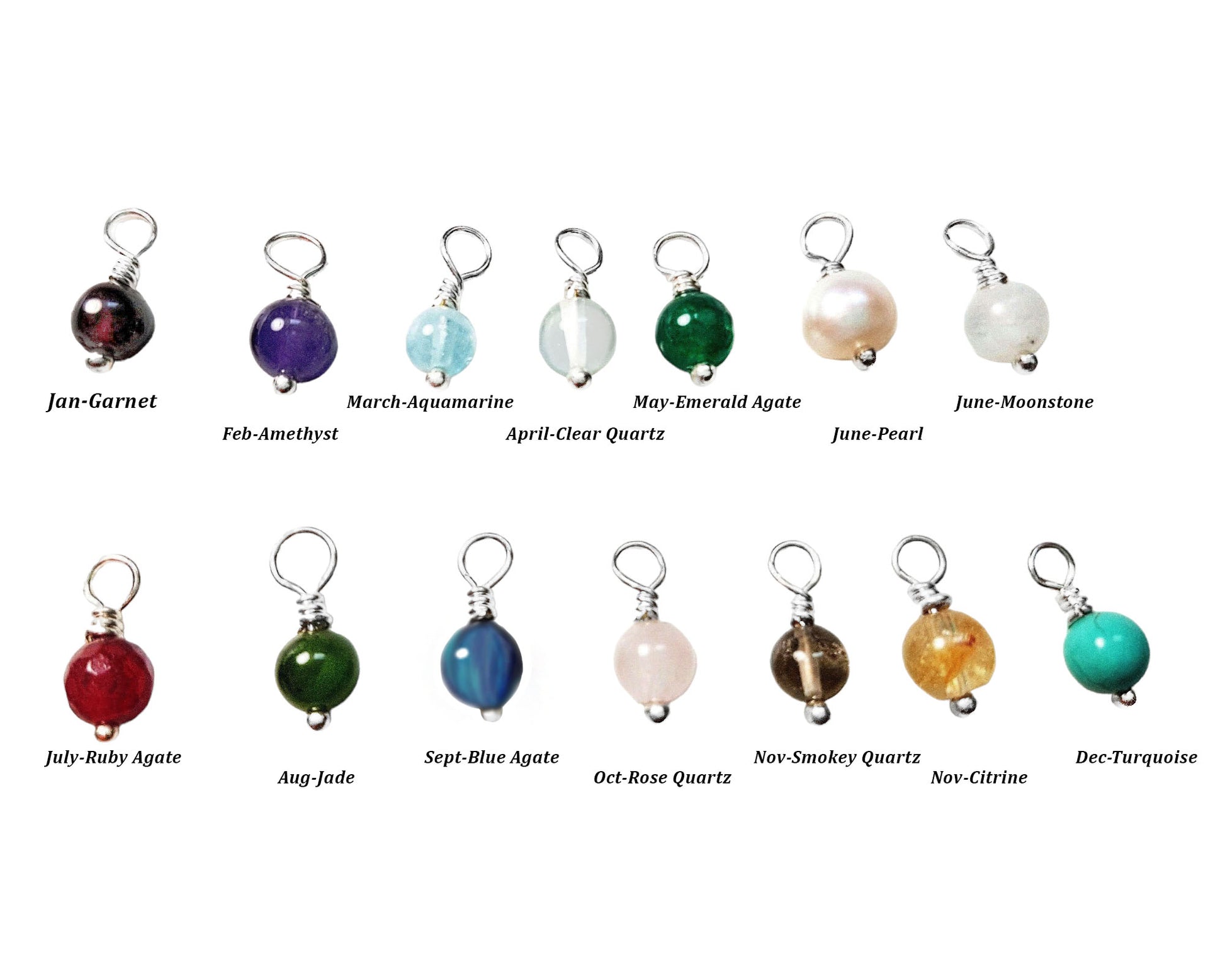 Birthstone Dangles