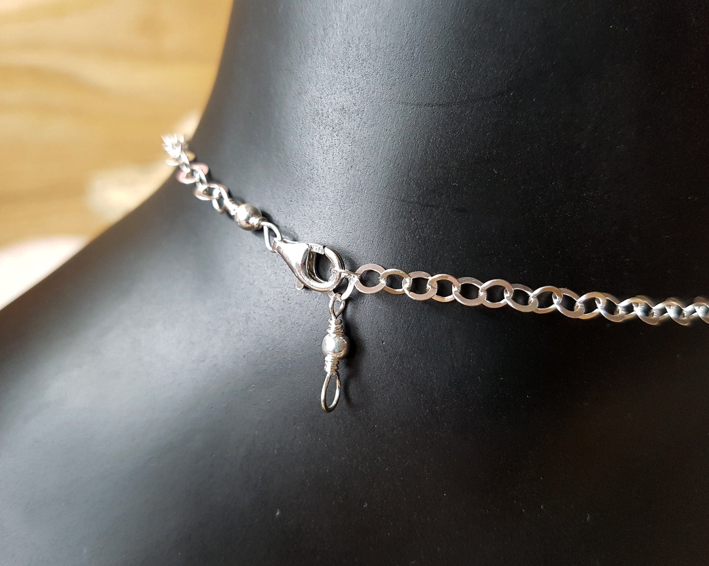 clasp and end of Anklet