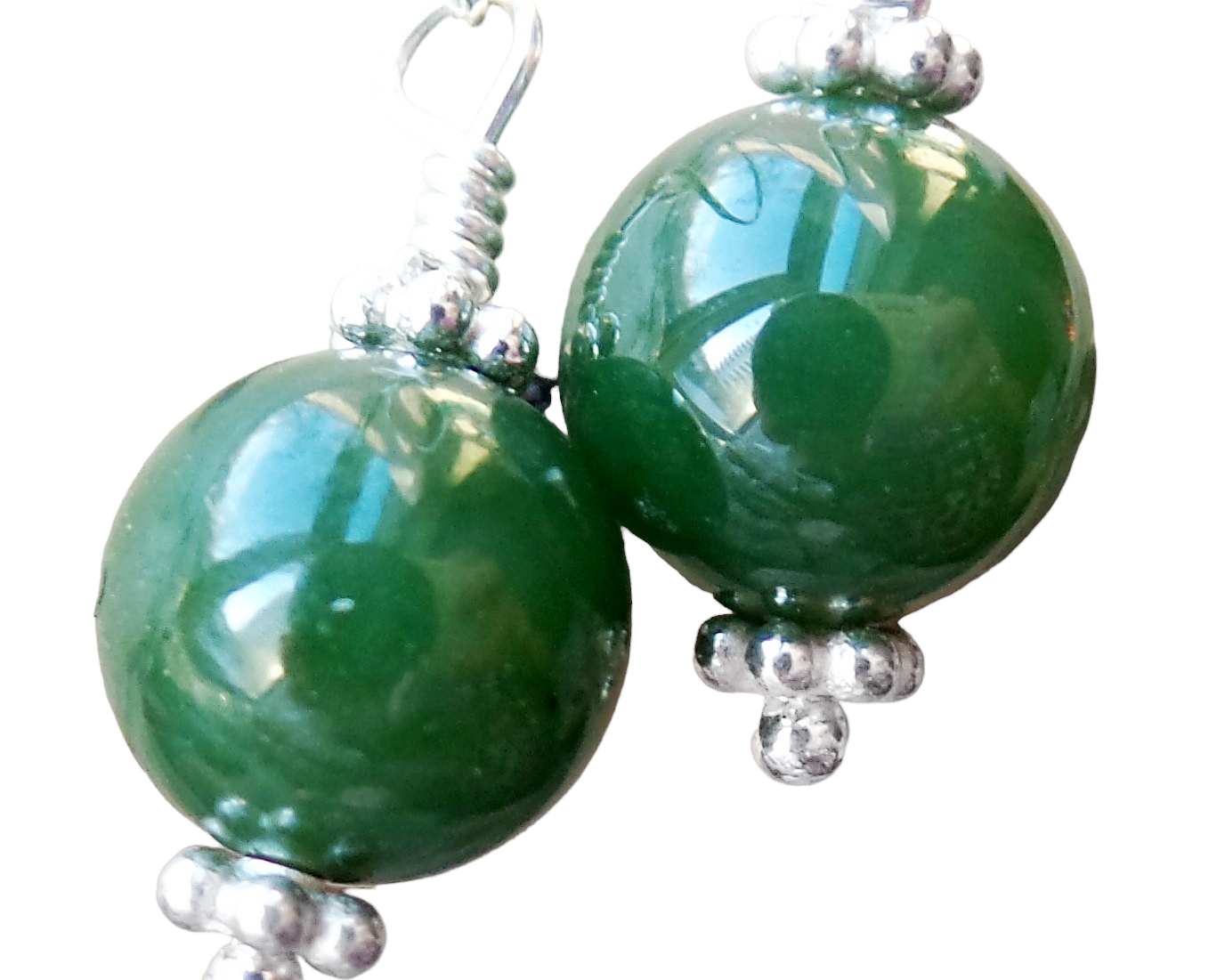 Vintage Canadian BC Jade Dangle Earrings – Anything's Possible