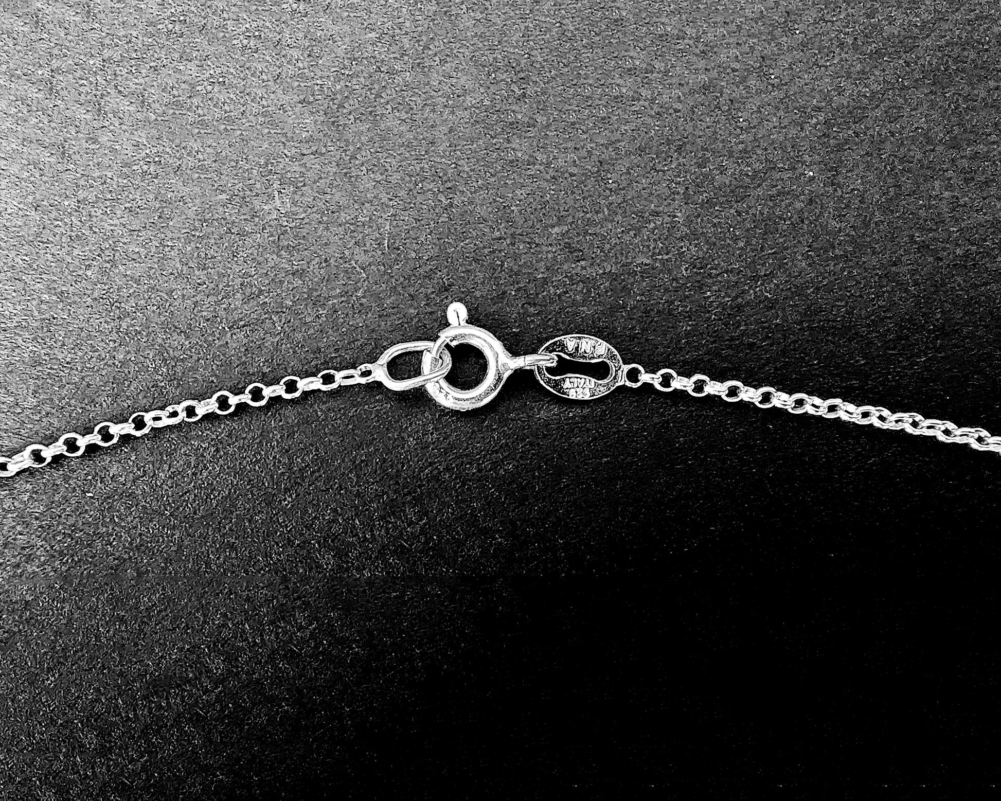 Spring Ring Clasp, Rolo Chain