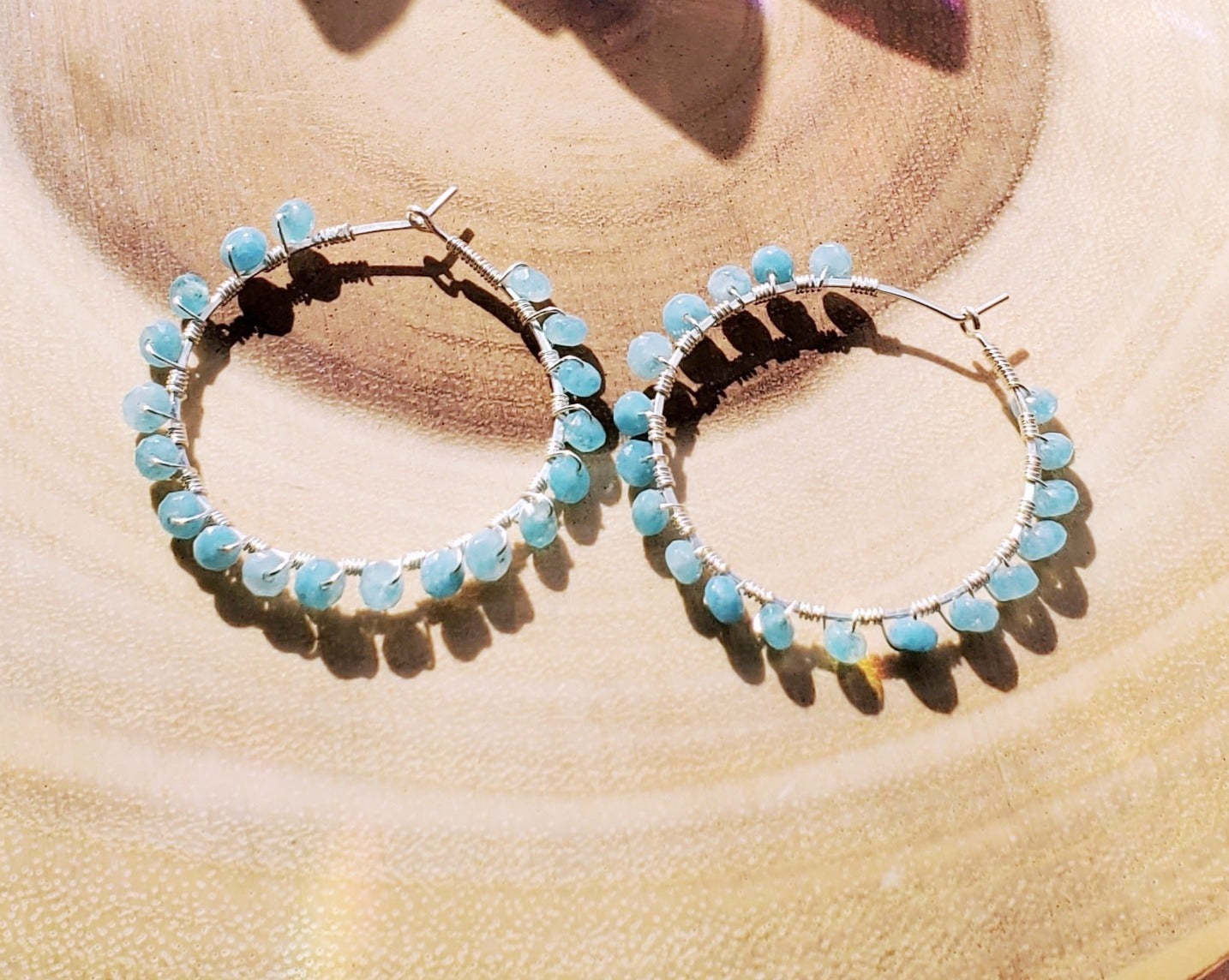 Earrings clearance sky blue