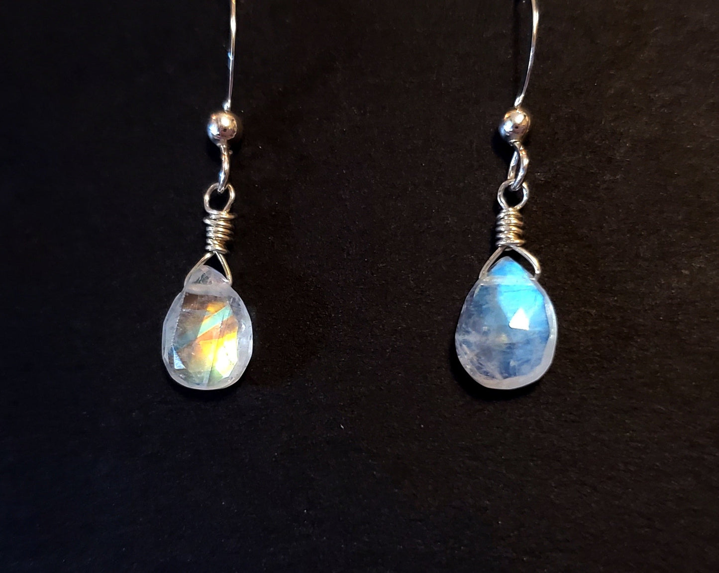 Luminous Moonstone Earrings