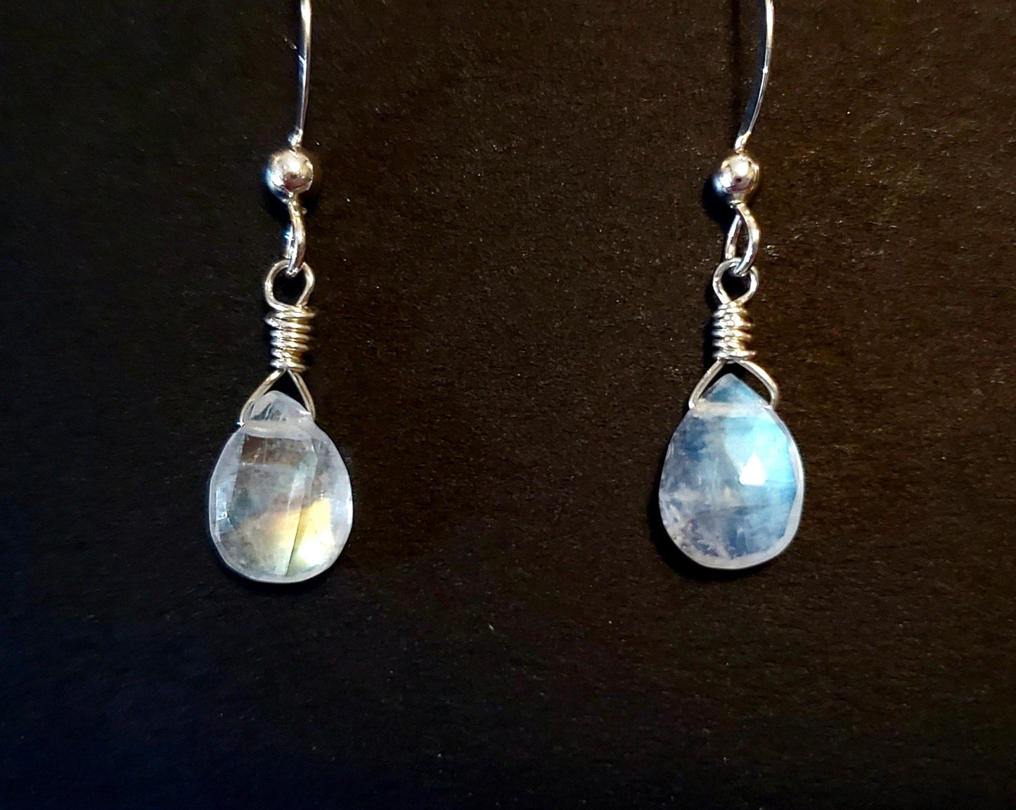 Luminous Moonstone Earrings