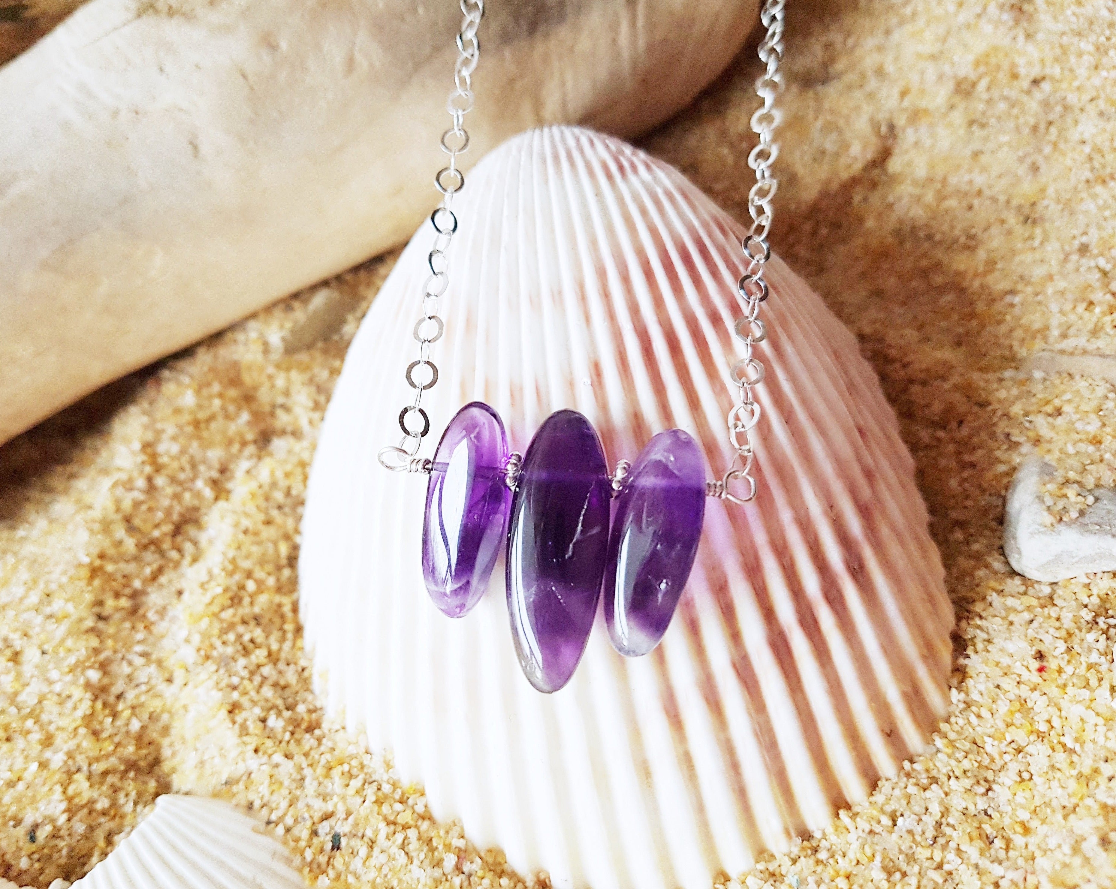 Amethyst Today, Tomorrow & Forever Necklace